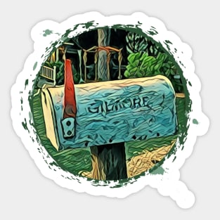 Gilmore Mail Box Sticker